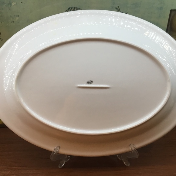 Adorable Ceramic Turkey Platter 15.5” x 11” Gobble Gobble ~ Thankgiving - Picture 6 of 7